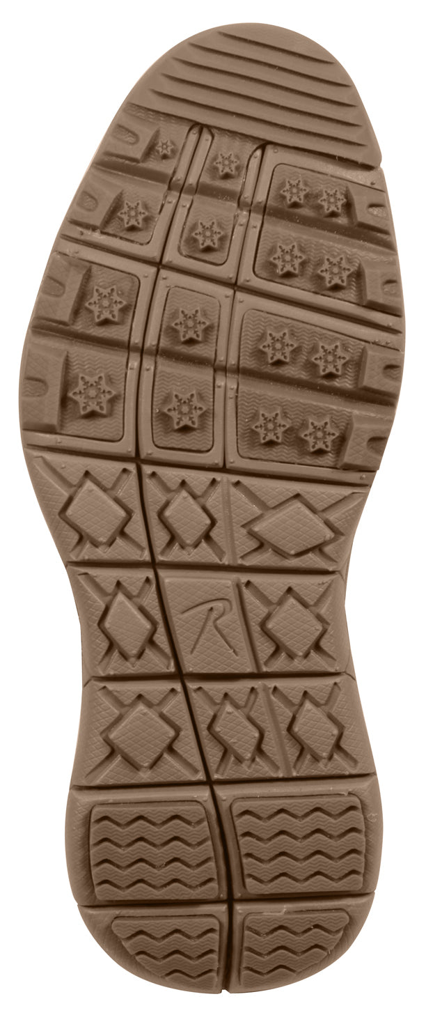 Rothco’s V-Max Lightweight Tactical Boot is the optimal choice for an all-purpose military-style boot. Military-Style 8 ½” Cross Training Boot Is Designed With The Comfort And Support Of A Running Shoe The V-Max Lightweight Boot Interior Contains A Removable EVA Insole And 2 Screen Air Vents To Keep Your Feet Cool Rubber And EVA Outsole Provides Improved Traction While You Are On The Move Iron Eyelet Lace System Will Keep Your Tactical Boots Tightly Secured
