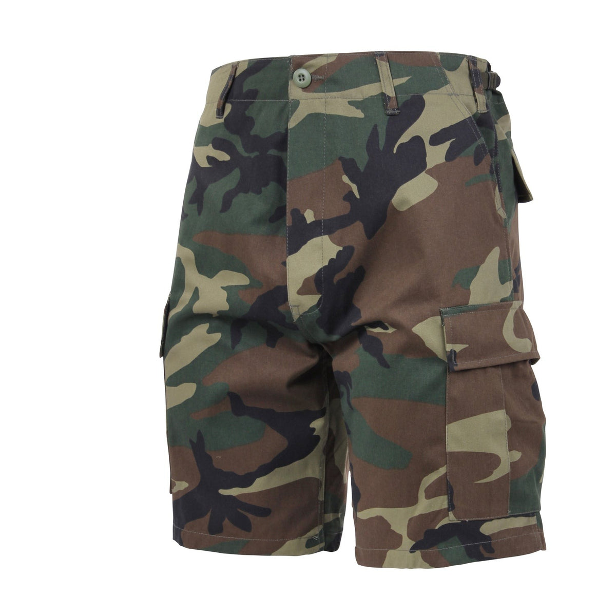 Rothco’s classic military BDU shorts in camouflage are the perfect combination of form and function and are available in several different camo patterns.