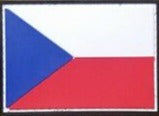The Czech Republic Flag PVC Patch, Velcro backed Badge. Great for attaching to your field gear, jackets, shirts, pants, jeans, hats or even create your own patch board. Size: 7x5cm