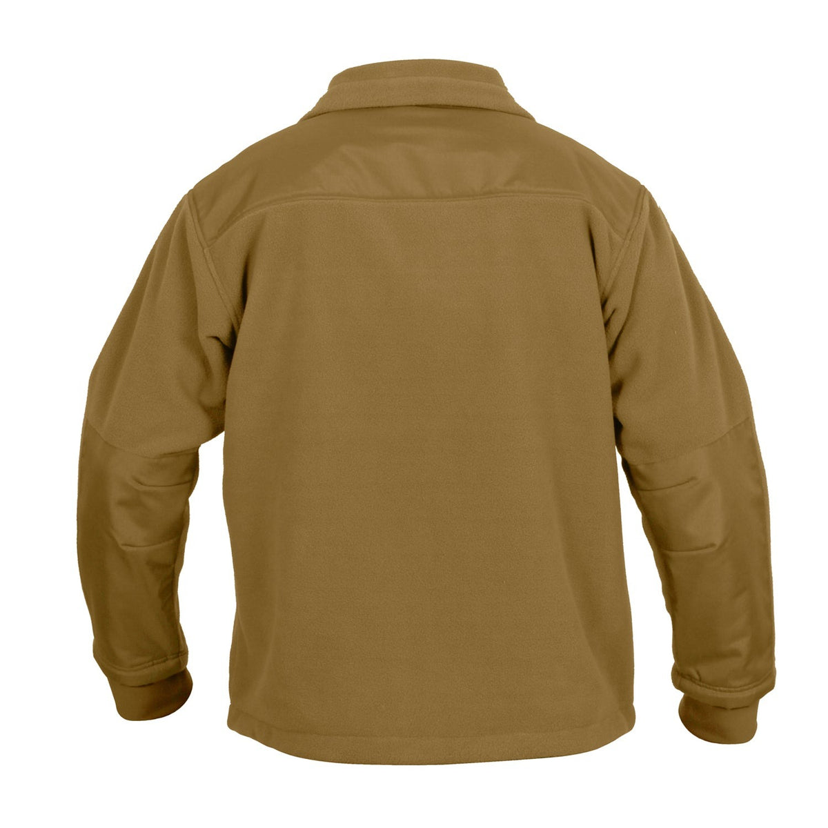 100% Heavyweight Polyester Fleece Interior Tricot Lining For Added Warmth All Pockets Feature Zipper Closures And Zipper Pulls 2 Shoulder Pockets With 3 ¾” Square Loop Field For Patches Left Chest Pocket And 2 Front Slash Pockets Mandarin Collar And Hanging Hook Internal Main Zipper Flap Drawstring Waist For Comfortable Fit Foldout Cuffs With Thumbholes Keep Sleeves In Place Shoulder And Forearm Yokes