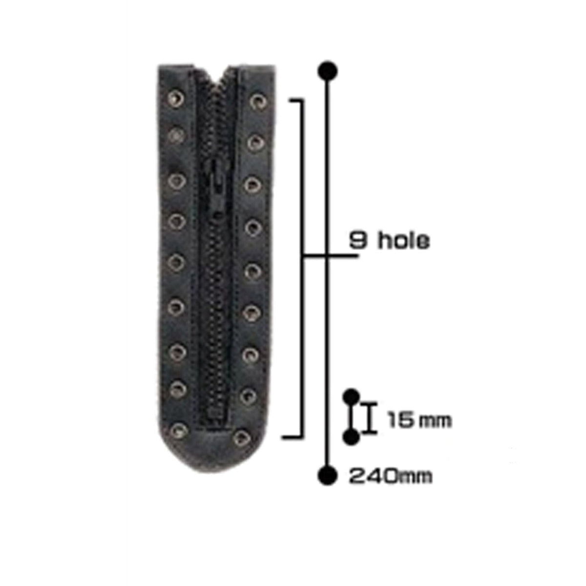 The Commando 9 Hole Boot Zipper enables you to turn your lace up boots into a zippered boot. You may be a first responder where getting dressed and ready is time critical or you may have to remove muddy boots on a regular basis, being able to get your boots on and off quickly and efficiently is possible with these lace in zippers. www.moralepatches.com.au