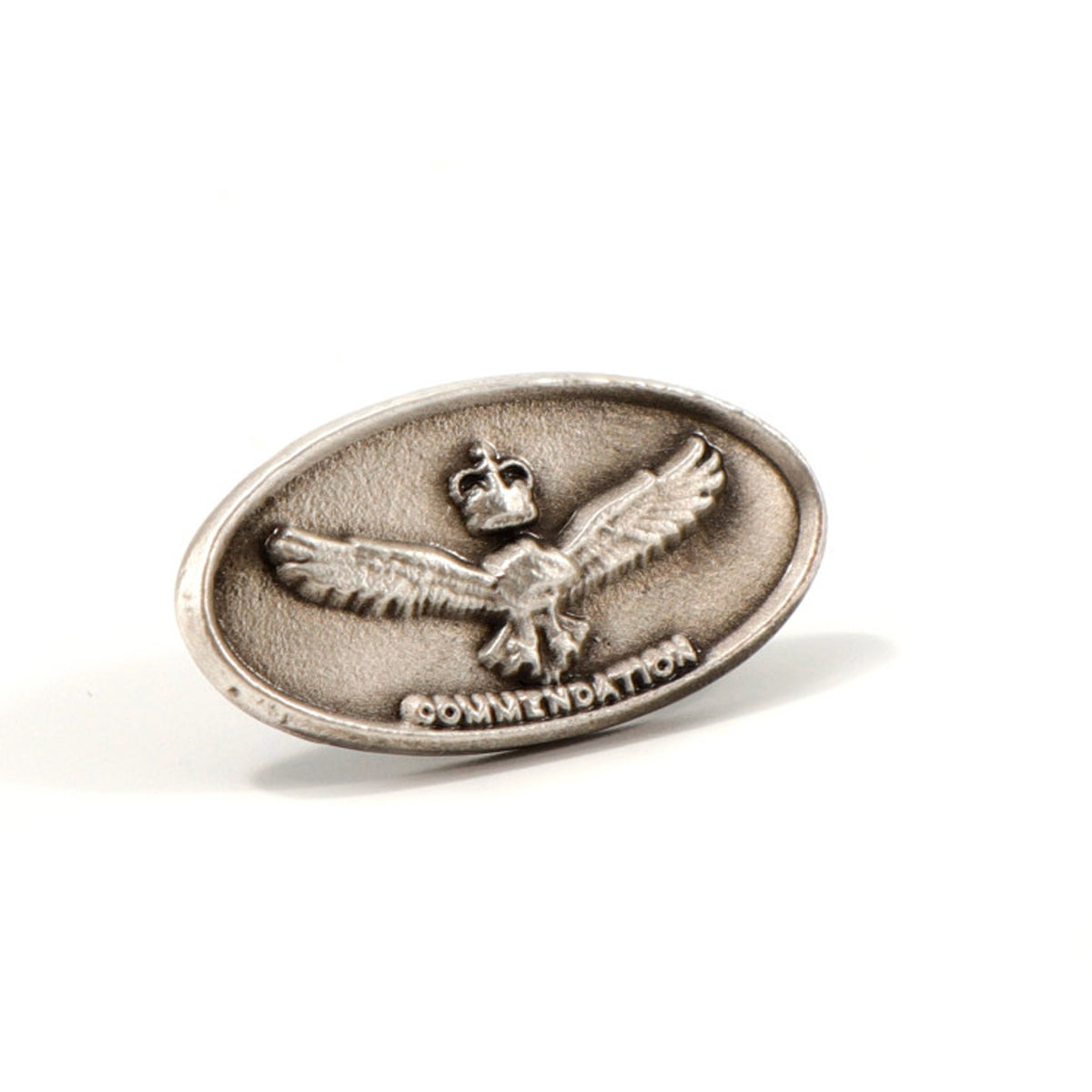 The Air Force Silver Commendation is awarded to personnel who have displayed an outstanding contribution through commitment. This is awarded by formation level commanders. Specifications: Material: Metal Colour: Silver www.moralepatches.com.au
