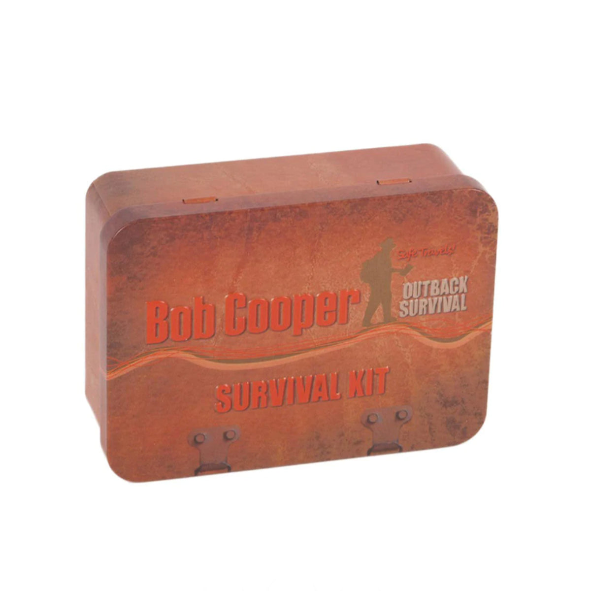 Developed by outback survival expert Bob Cooper, the Survival Kit contains all the necessary items for survival in the wilderness. FEATURES Included in the 33 components are: First aid items Water procurement bags Water sterilisation agents Signalling devices Fire lighting tools Mini compass Pocket knife Assorted fishing gear Mini survival cards DIMENSIONS 130 x 95 x 45mm www.moralepatches.com.au