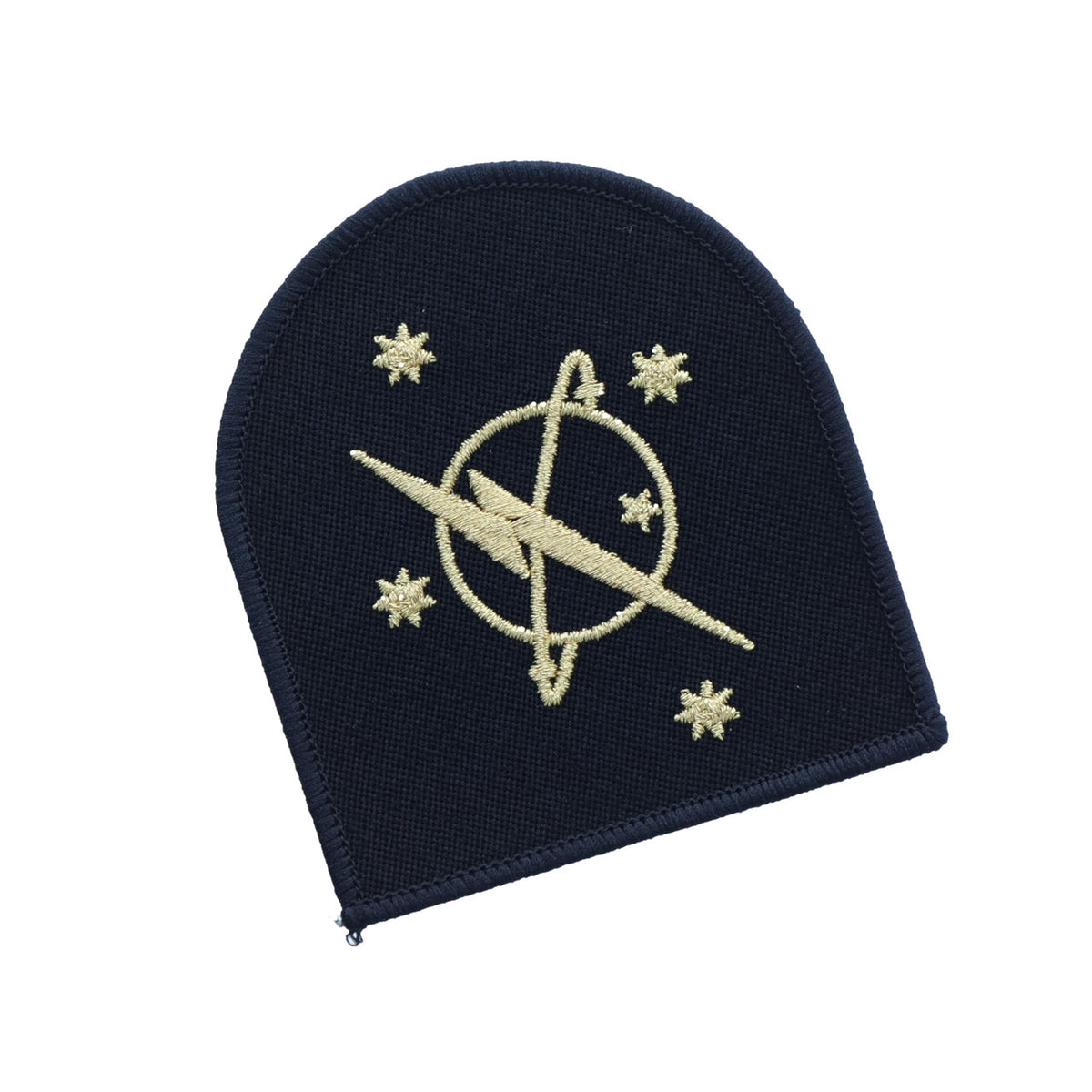 Perfectly sized, this Communication Information Systems Badge has embroidered details ready for wear Specifications: Material: Embroidered details Colour: Blue, Gold