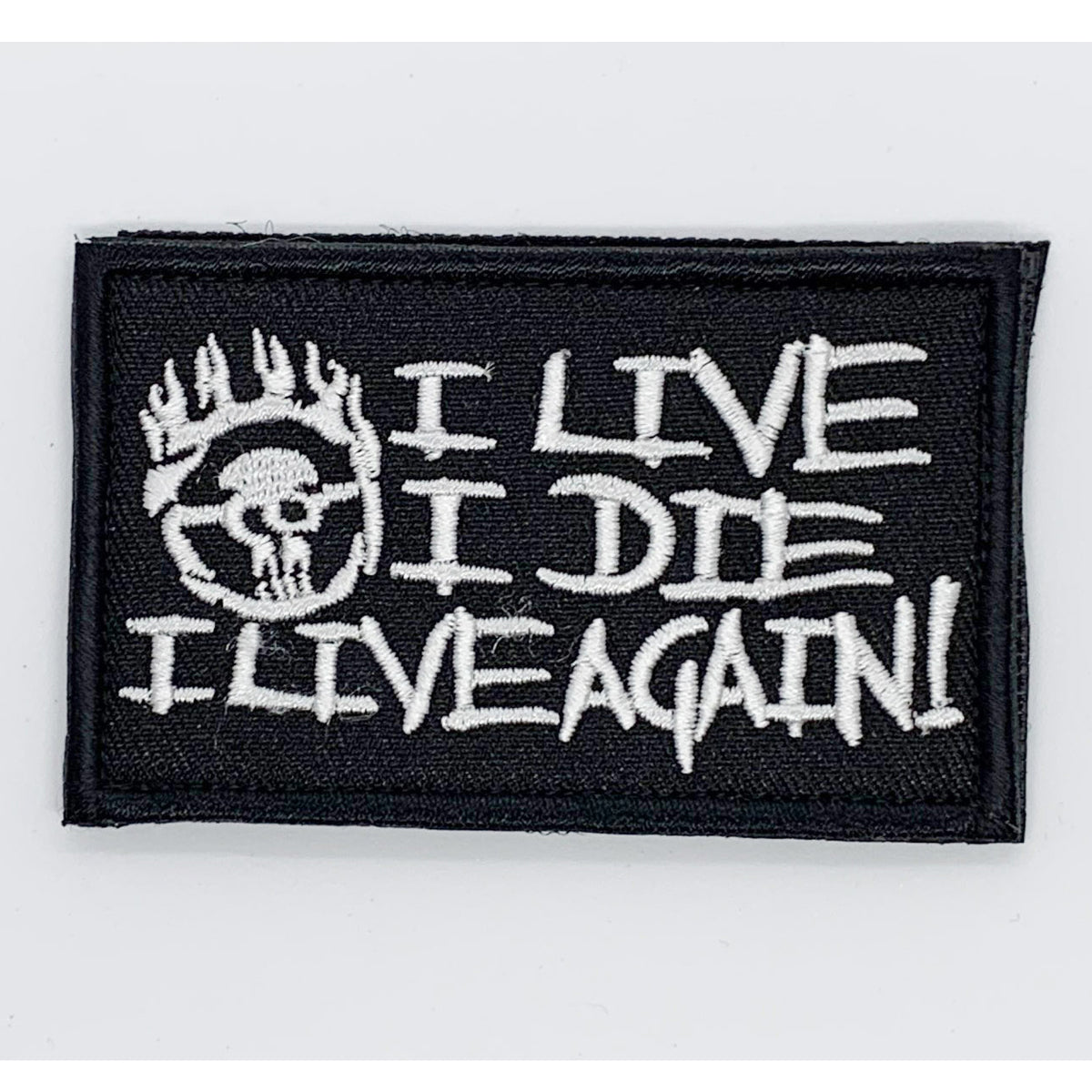 To Valhalla Patch Hook & Loop Size: 8x5cm HOOK AND LOOP BACKED PATCH(BOTH PROVIDED) www.moralepatches.com.au