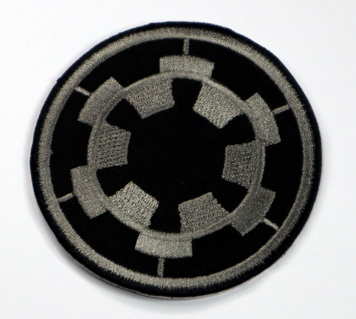 Galactic Empire logo Iron On Patch. Great for attaching to your jackets, shirts, pants, jeans, hats. Size: 7.3cm
