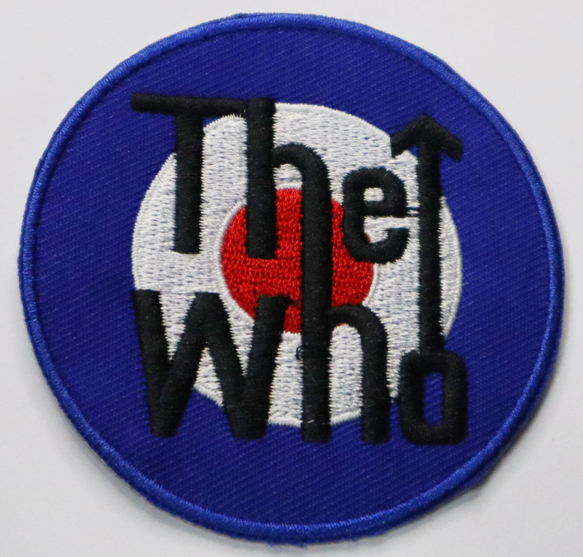 The Who Iron On Patch. Great for attaching to your jackets, shirts, pants, jeans, hats. Size: 7cm