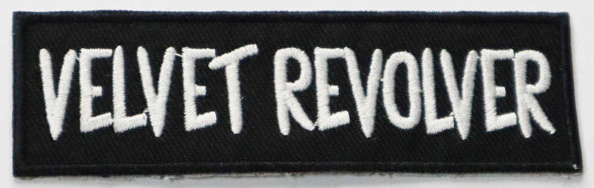 Velvet Revolver Iron On Patch. Great for attaching to your jackets, shirts, pants, jeans, hats. Size: 10x3cm
