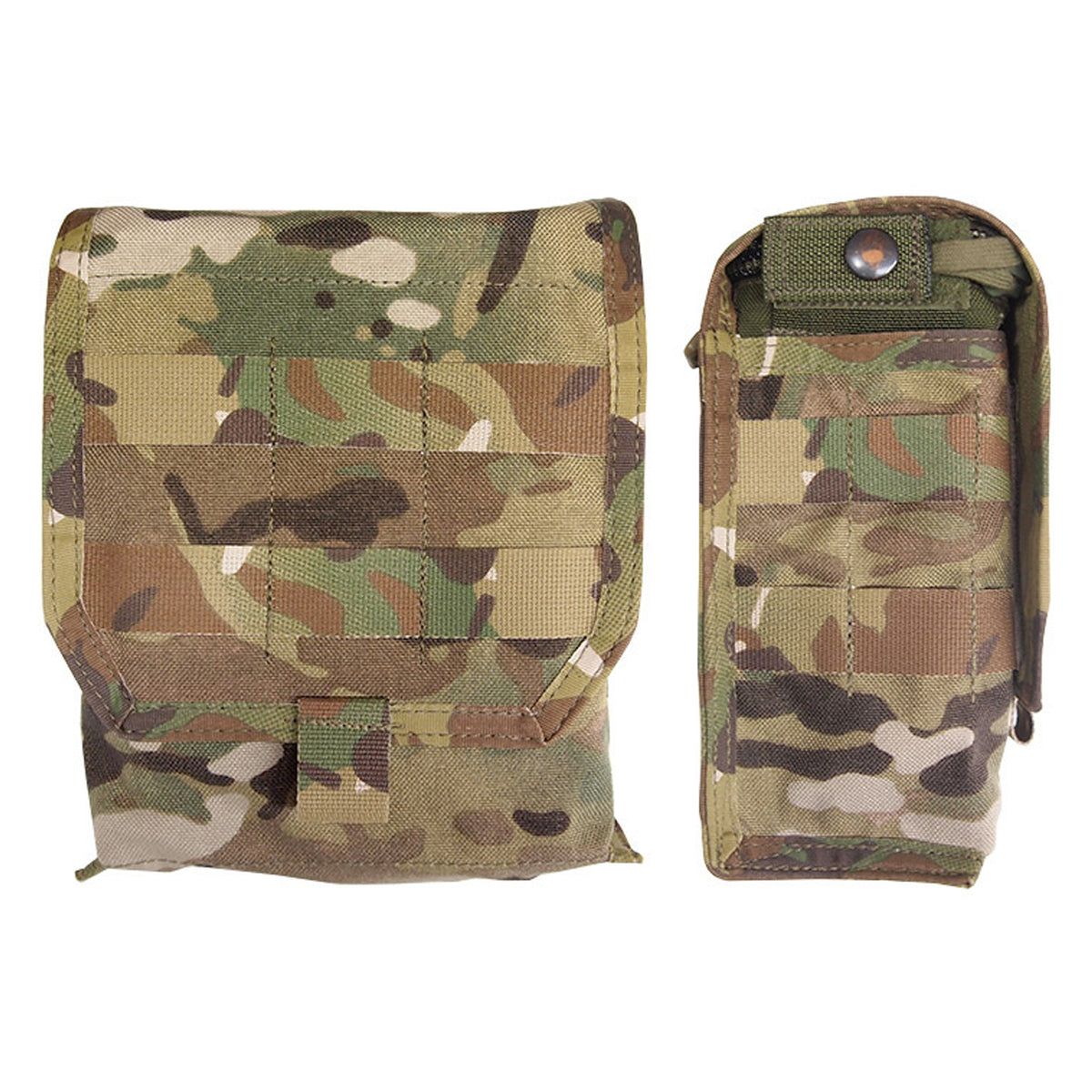 Designed to carry one 100rd 7.62NATO link box for the Mk48. Also good for carrying ration packs or other medium size items. MOLLE on the lid and sides allowing the attachment of smaller pouches. www.moralepatches.com.au