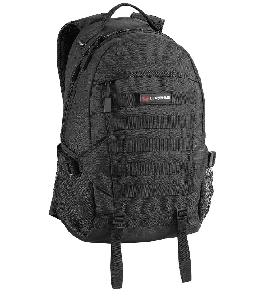 The Caribee Ranger is a military inspired 25L backpack. If you like the look of the larger Caribee Op's Pack or Combat, but prefer a more compact slim line design, the Ranger provides you with the same heavy duty military construction, just in a smaller package.