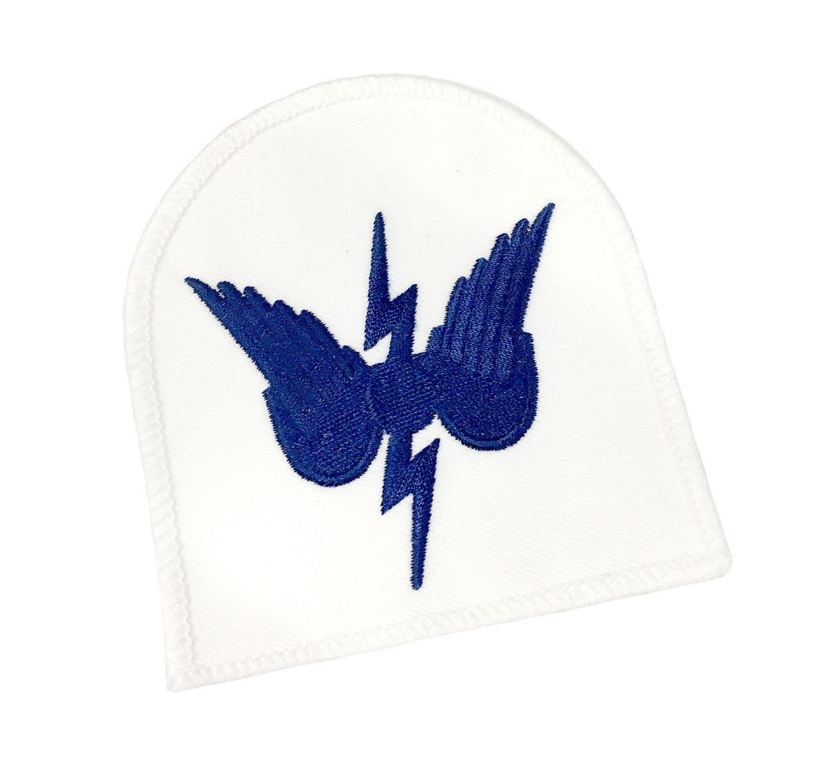 Perfectly sized, this Radio Operator Badge - White has embroidered details ready for wear Specifications: Material: Embroidered details Colour: Blue, White