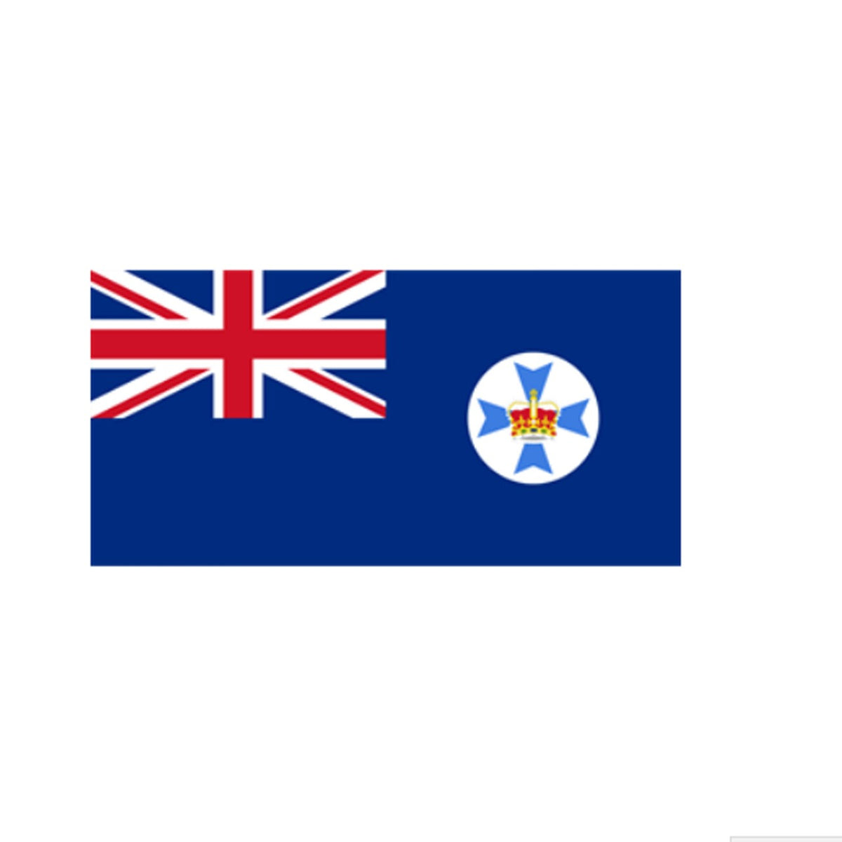 This State Flag is perfect for flying next to your Australian flag any time of the year. Officially adopted in 1901, the flag features the British Blue Ensign defaced with the State badge, a light blue Maltese cross with an imperial crown in the centre, situated within a white circle in the fly. www.moralepatches.com.au