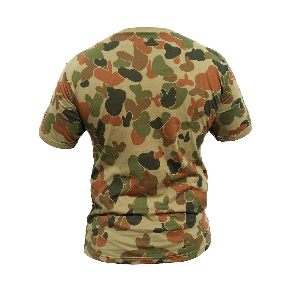 The TAS Cotton T-Shirt is made to military specifications, featuring 180gsm Auscam pure cotton with raglan sleeves and a round neck. This t-shirt is perfect for military use, camping, hiking and other activities