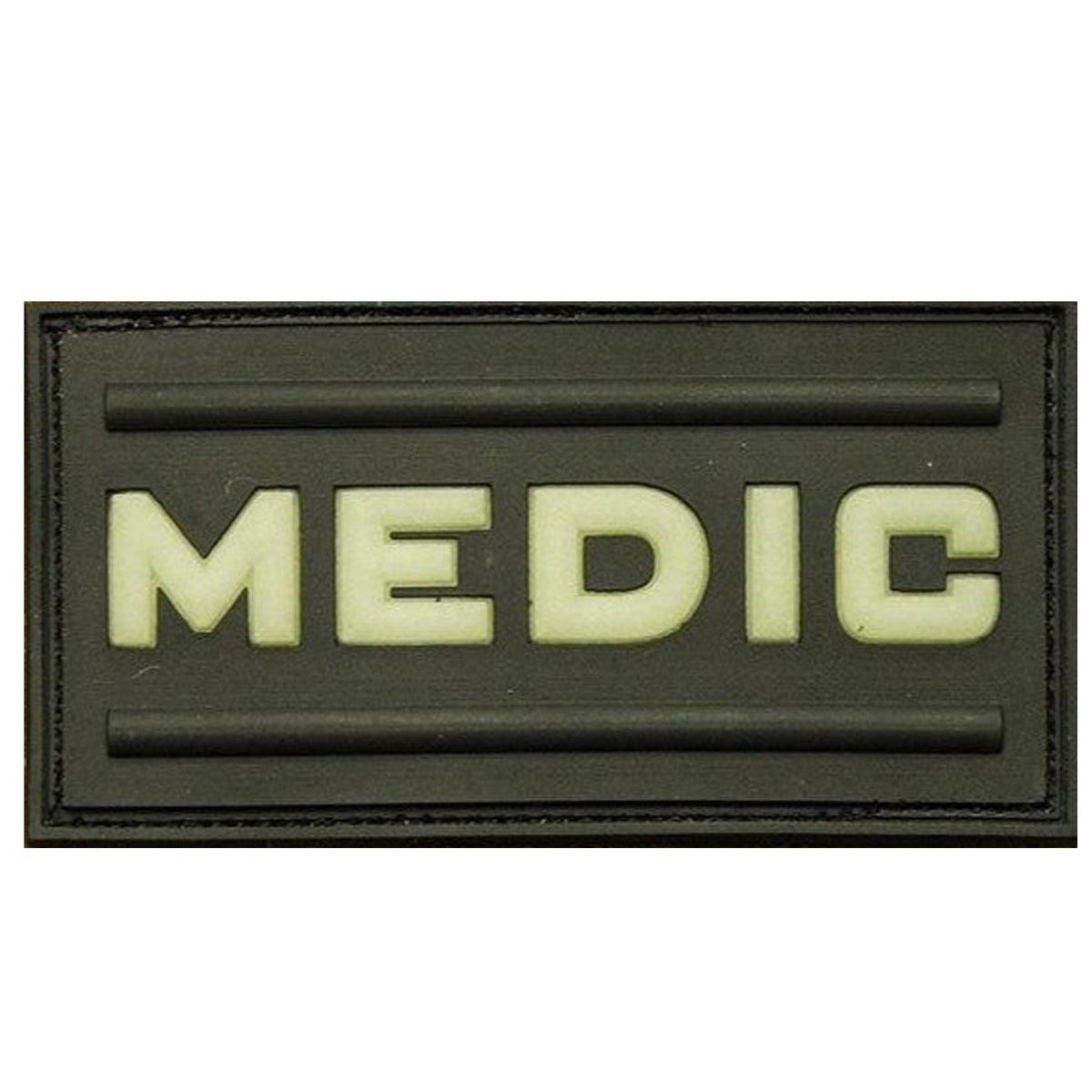 Glow&nbsp;Medic PVC Patch, Velcro backed Badge. Great for attaching to your field gear, jackets, shirts, pants, jeans, hats or even create your own patch board. www.moralepatches.com.au