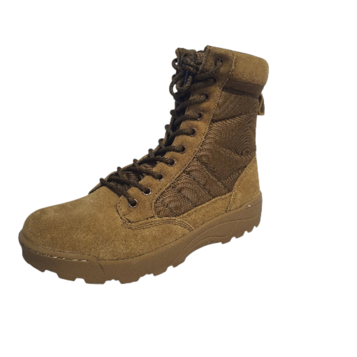 The TAS Sentry II Tactical Kangaroo Army Cadet Boot delivers professional-grade performance for cadets and tactical professionals alike. Built from premium kangaroo leather with reinforced nylon construction, this boot combines durability with comfort through its moisture-wicking liner and cushioned footbed. www.moralepatches.com.au