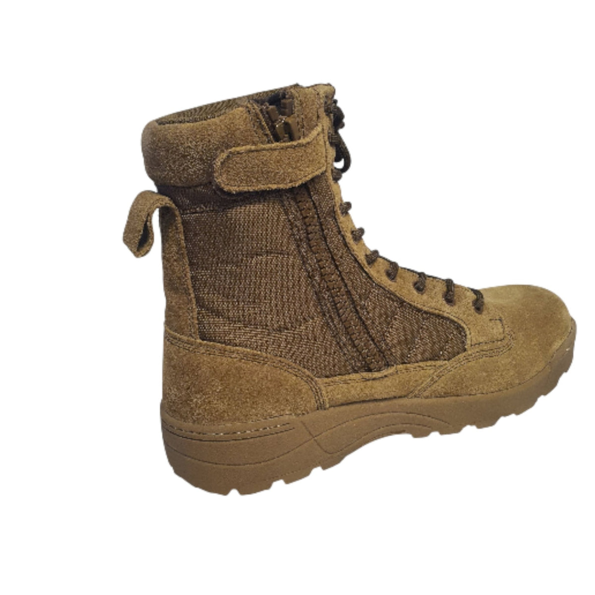 The TAS Sentry II Tactical Kangaroo Army Cadet Boot delivers professional-grade performance for cadets and tactical professionals alike. Built from premium kangaroo leather with reinforced nylon construction, this boot combines durability with comfort through its moisture-wicking liner and cushioned footbed. www.moralepatches.com.au