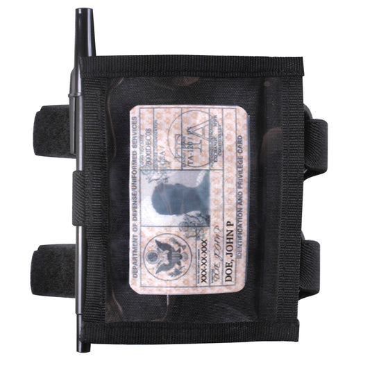 Rothco’s Military Style Armband ID Holder allows for a quick and easy display of identification held visibly on your arm. www.moralepatches.com.au