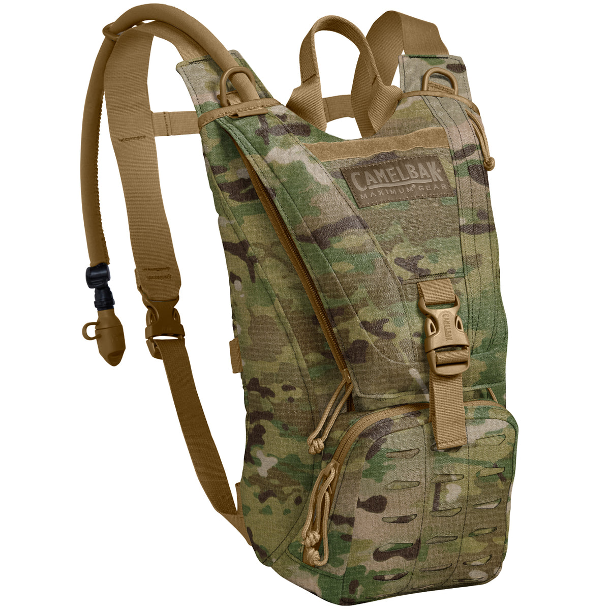 Perfect for shorter missions, the Ambush optimizes the area on a user's back with a wider platform, shorter torso length and reduced stack height. With external access to the 3L Mil Spec Crux Reservoir that provides 25% more water per sip, the Ambush is our largest hydration pack that includes external fill. www.moralepatches.com.au