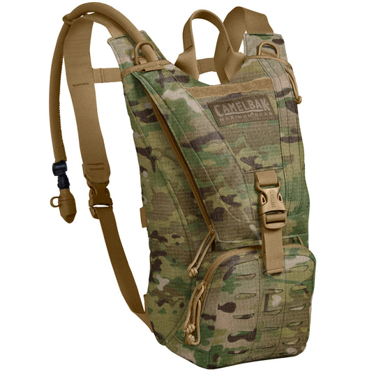 Perfect for shorter missions, the Ambush optimizes the area on a user's back with a wider platform, shorter torso length and reduced stack height. With external access to the 3L Mil Spec Crux Reservoir that provides 25% more water per sip, the Ambush is our largest hydration pack that includes external fill. www.moralepatches.com.au
