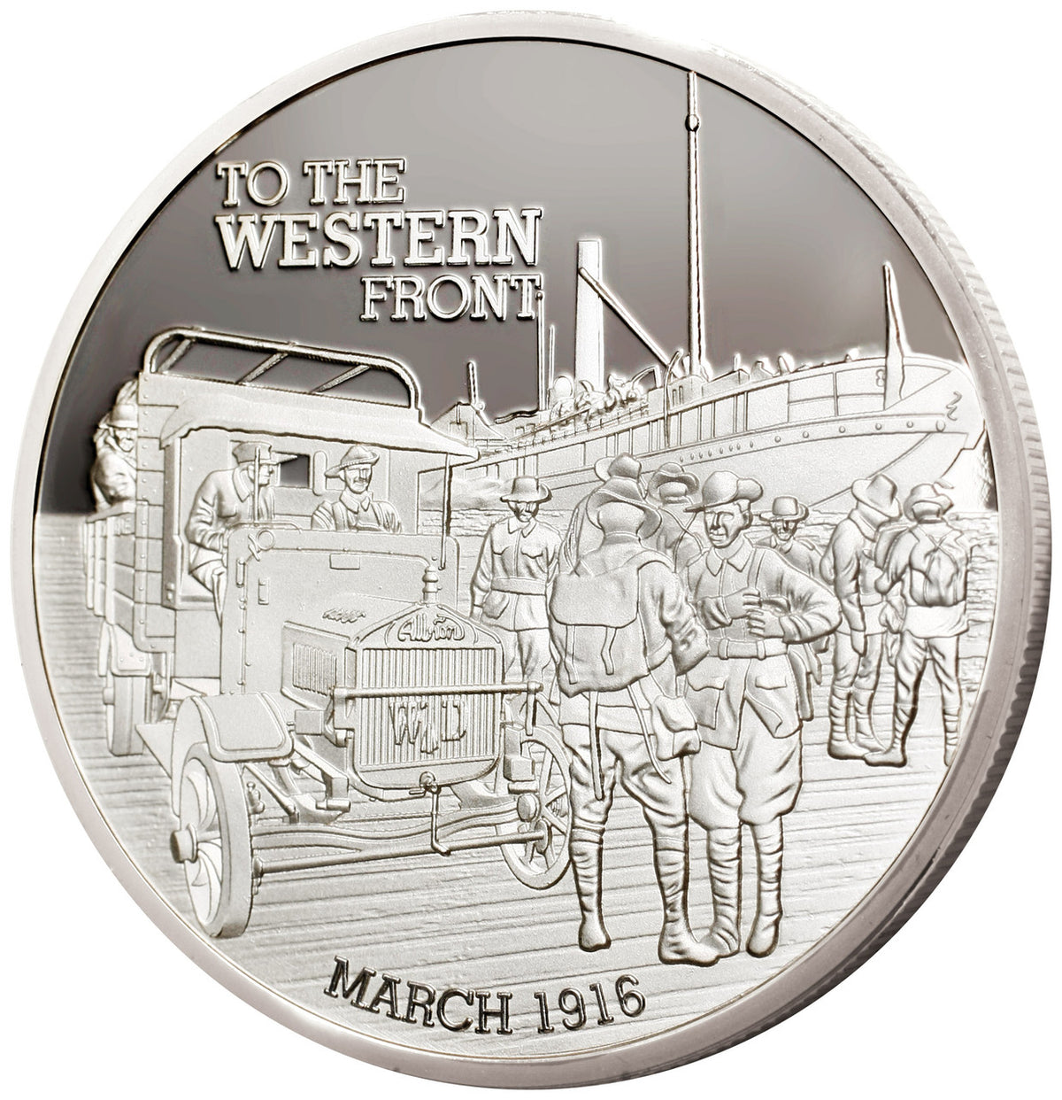 The Sands Of Gallipoli Great War 1916 -2016 Commemorative Medallion Set is a limited edition collection of six proof quality silver finish medallions. This set pays tribute to Australia's involvement in the war of 1916, showcasing the bravery and sacrifices made by the Australian navy, the Australian Flying Corps, and the soldiers of the A.I.F. www.moralepatches.com.au