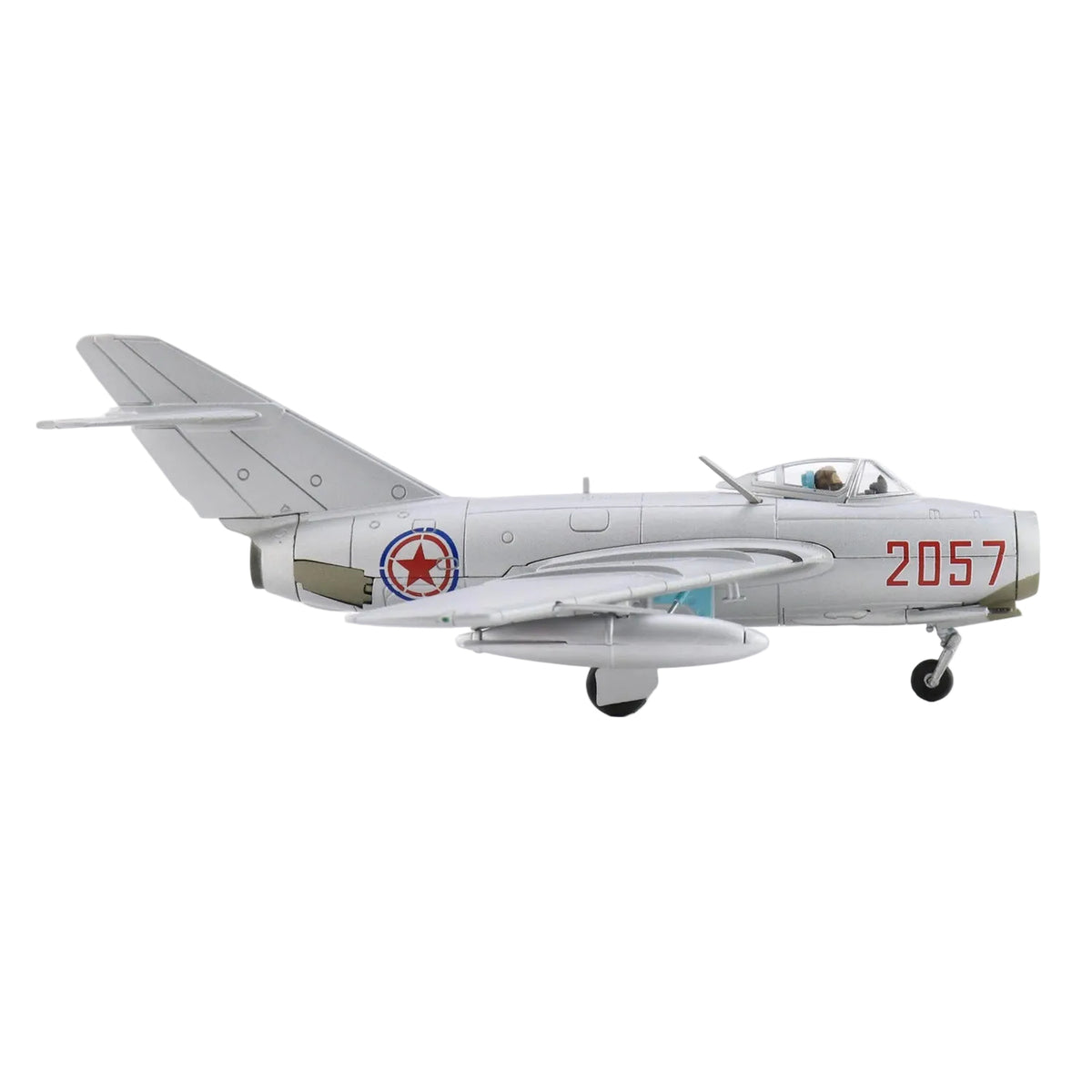 Relive a legendary moment in aviation history with this meticulously crafted Hobby Master 1/72 MiG-15bis diecast model. This is aircraft 2057, piloted by Lt. No Kum-sok during his historic defection from North Korea to Kimpo Air Base in September 1953—one of the most significant Cold War aviation events ever recorded. www.moralepatches.com.au