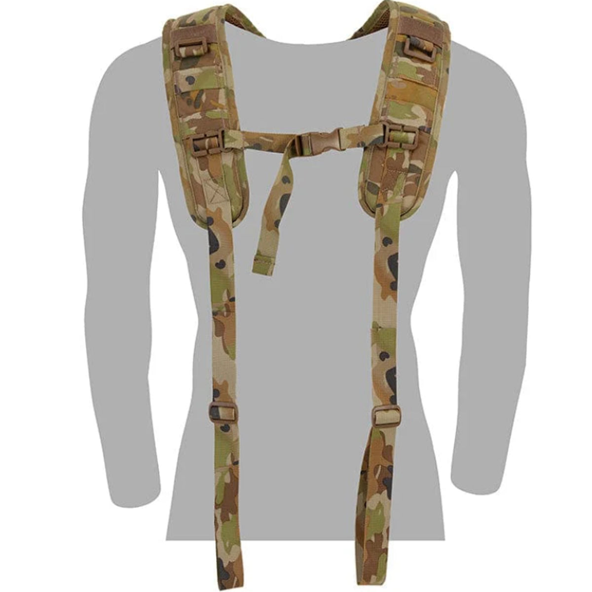The Fight Light Battle Harness is purpose-built for operators, soldiers, and law enforcement professionals who require maximum comfort, durability, and load management in the field. Designed to integrate seamlessly with any belt systems, this harness provides a stable and balanced platform for carrying mission-essential gear without restricting movement. www.moralepatches.com.au