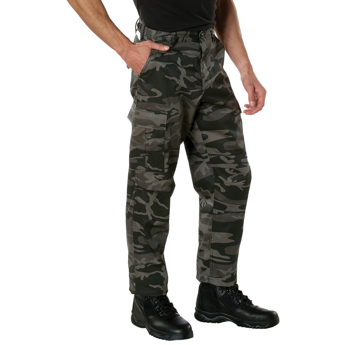 These military BDU cargo pants utilize a button closure and fly. Action Ready: Initially designed for military personnel and tactical professionals, these adaptable and reliable tactical cargo pants are great for backpacking, camping, hiking, hunting, fishing, working, public safety, skateboarding, everyday wear, and more. www.moralepatches.com.au