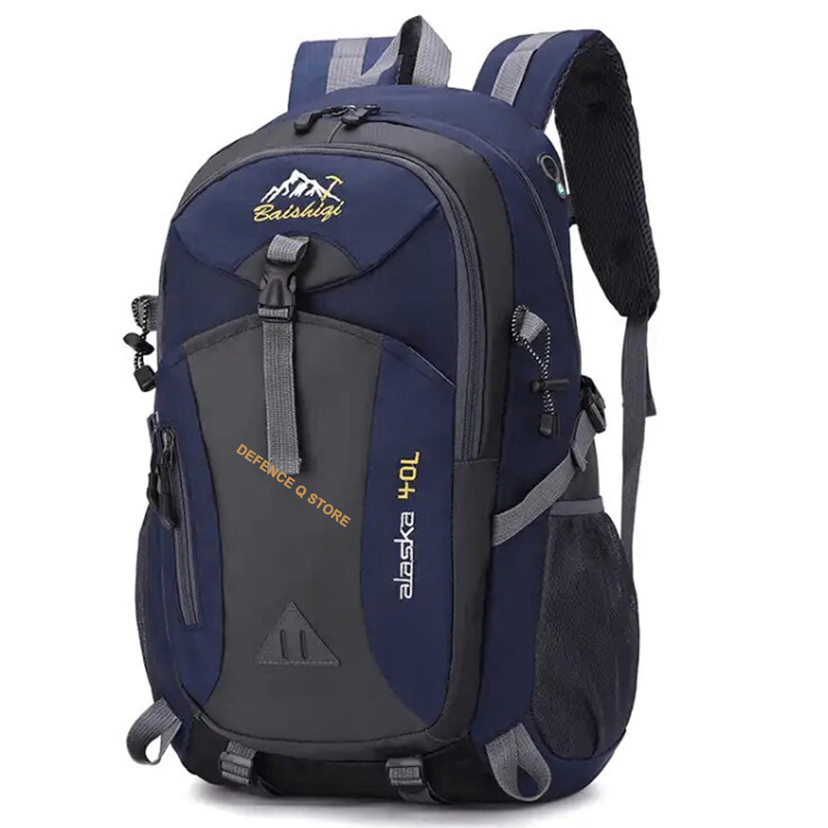 Experience the ultimate convenience and versatility with the Alaska Model 40LT Backpack in Navy Blue. Boasting a spacious 40LT capacity, this backpack has a dedicated compartment for your laptop or tablet, while still leaving plenty of room for all your other essential gear. www.moralepatches.com.au