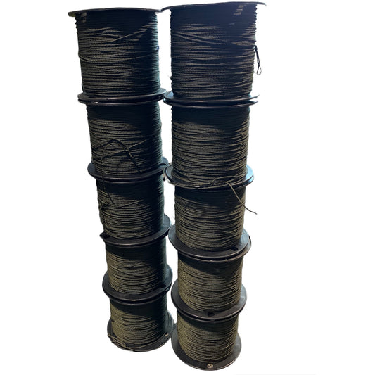 Unleash your creativity with 500m of versatile all-purpose Hoochie Cord! This 8-stranded, 2.5mm inner cord is made of durable nylon, sure to make any of your projects a breeze. But be sure to not use this cord for climbing! www.moralepatches.com.au