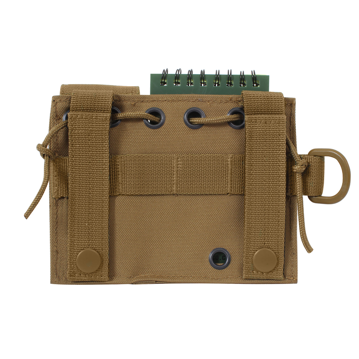This MOLLE Administration Pouch in Coyote Brown is the perfect tool for keeping all your essential documents and IDs organized. With an open top slot, you can easily store and access maps, notebooks, or other important materials. www.moralepatches.com.au