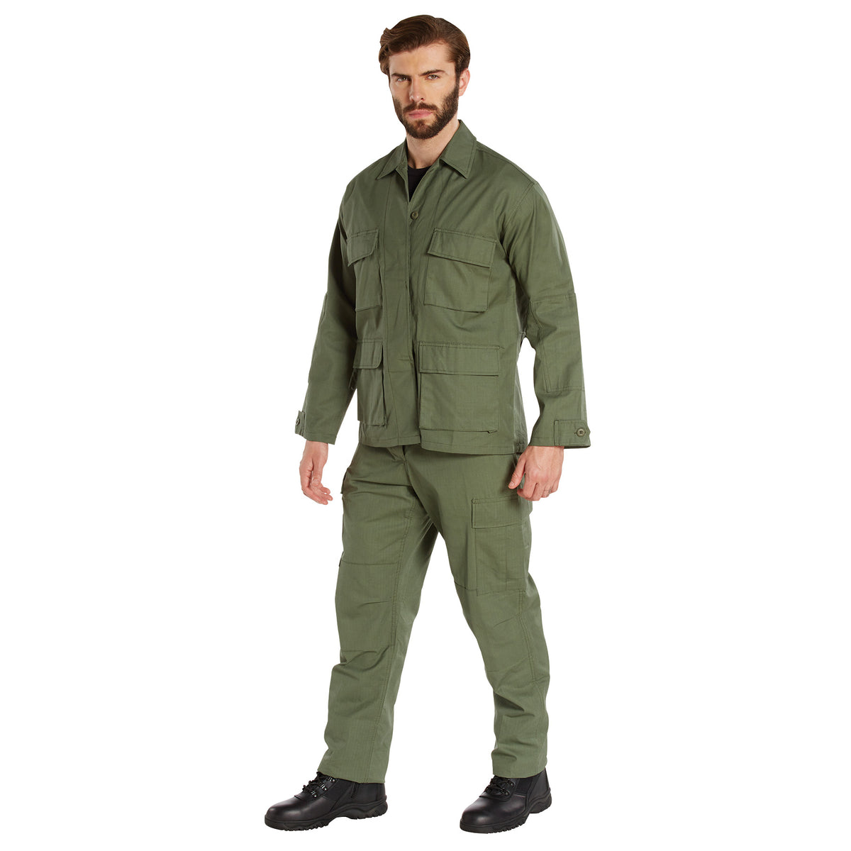 Rothco’s 2 Pocket BDU (Battle Dress Uniform) Shirt is an ideal tactical uniform style shirt for soldiers, law enforcement, public safety, and more. www.moralepatches.com.au