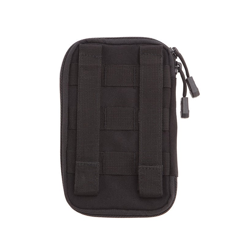 While mounted on a load bearing vest you can access your equipment easily through the top or unzip it fully for complete access and organising. It has a small zipped pocket on the side to keep your cards or smaller items separate and a Velcro loop and molle panel on the from to attach patches or small pouches. www.moralepatches.com.au