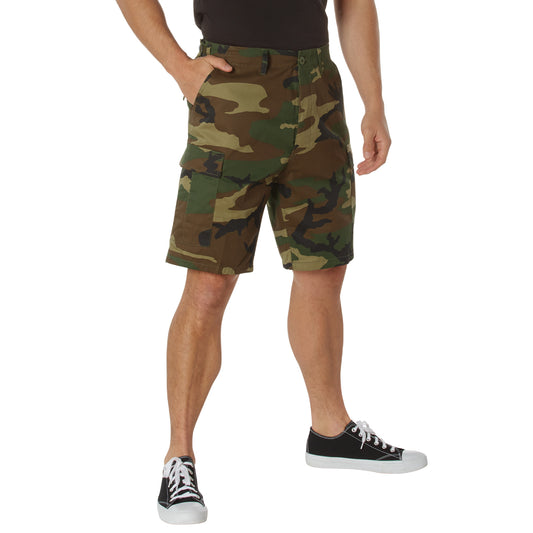Rothco’s Tactical BDU Shorts are just what you need for the trail, range, and casual style. The cargo shorts provide with 6 pockets for plenty of EDC (Everyday Carry) storage options; two front slash pockets and two rear button down pockets, plus two large side cargo pockets. www.moralepatches.com.au