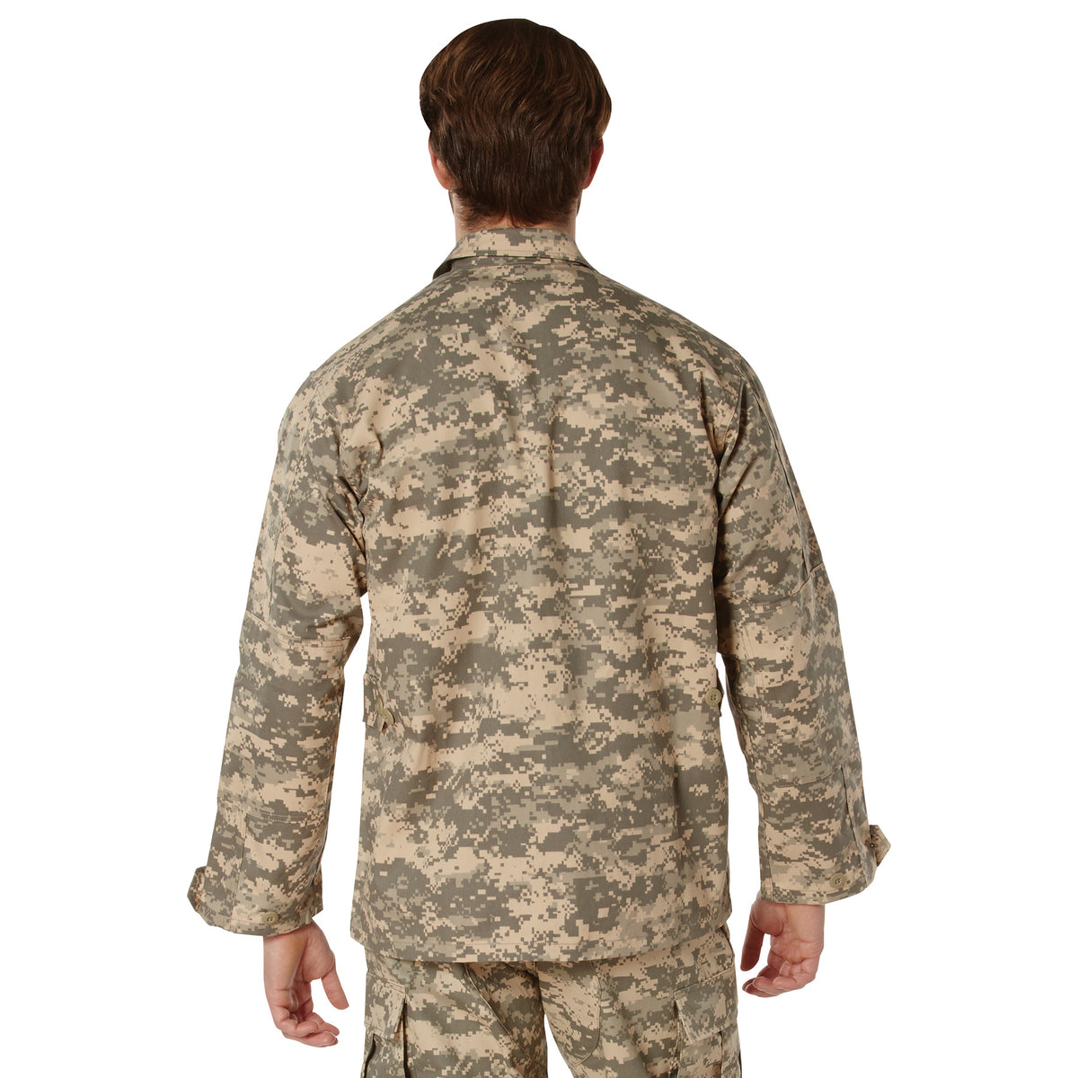 Rothco's B.D.U. Shirts feature a Poly/Cotton Twill material that is durable yet comfortable. The BDU Shirt Jacket offers maximum utility with four large button-down bellowed pockets and front button pocket with a secure flap closure and adjustable button tab cuff sleeves. www.moralepatches.com.au