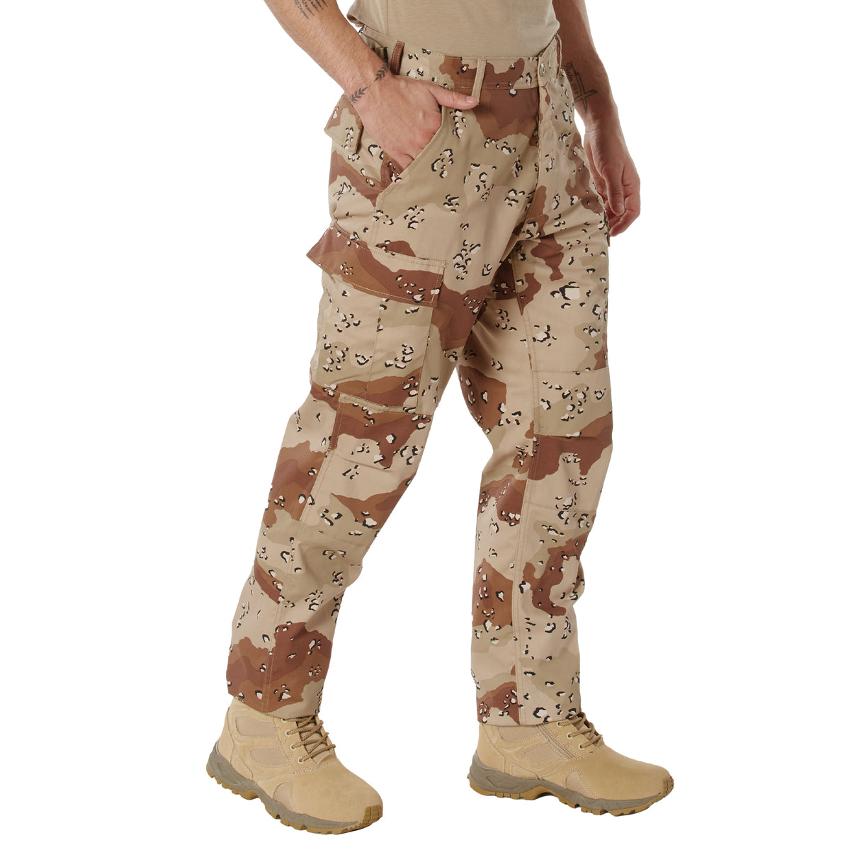 Experience over 4 decades of trusted design with our Color Camo Tactical BDU Pants. Constructed from a robust cotton / polyester fabric blend, these military cargo pants are built for unparalleled performance and comfort.  www.moralepatches.com.au