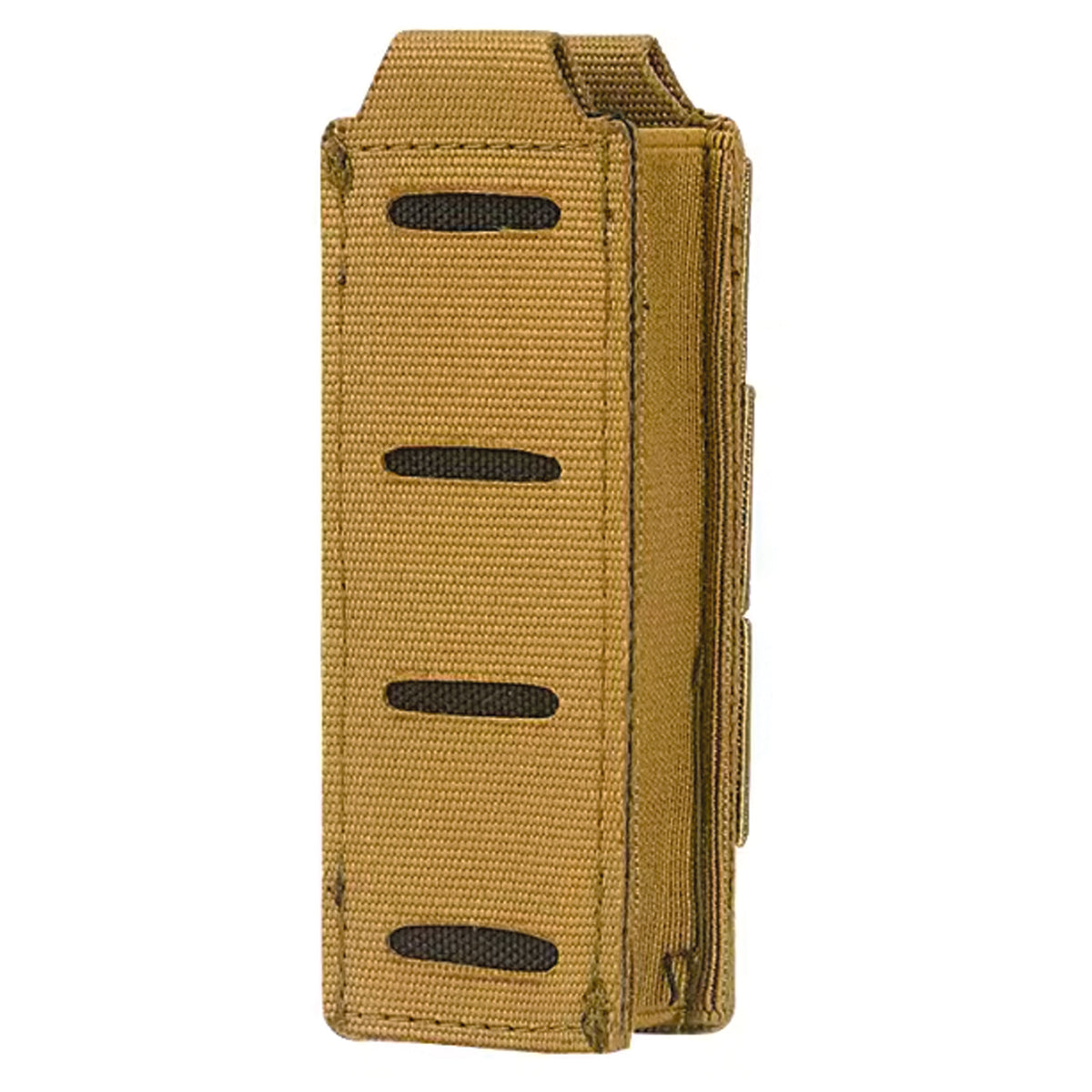 The 9mm Pistol Single Magazine Pouch is a durable yet ultra lightweight option to carry a one single pistol magazine. Requiring on single PALS column wide, it easily attaches via MOLLE all belts and vests. www.moralepatches.com.au