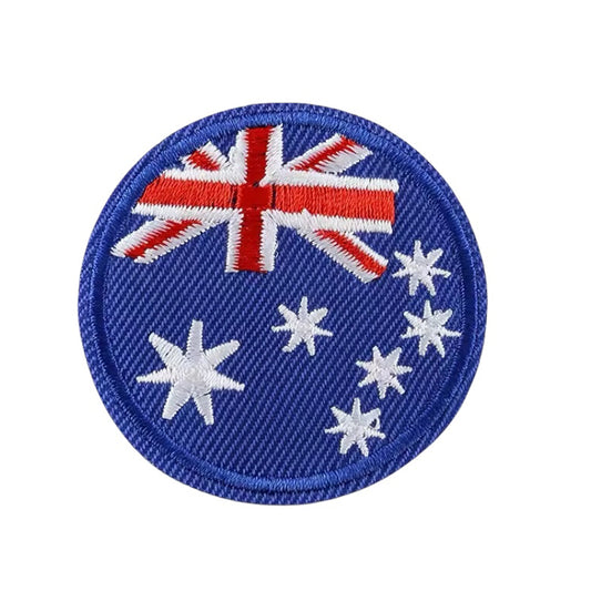 Take your fashion to the next level with this unique and bold embroidered patch! Add a touch of personality to any outfit, from jackets and shirts to pants, jeans, and hats. Measuring at 5.2cm, it's the perfect size for making a statement. www.moralepatches.com.au