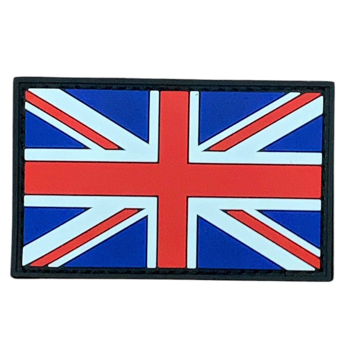 Transform your field gear, jackets, shirts, pants, jeans, hats, and patch boards with the powerful UK Flag Black Border PVC Patch . Measuring 8x5cm and equipped with Velcro backing, this badge is the perfect symbol of devotion and strength. Embrace the power and join the crusade today! www.moralepatches.com.au