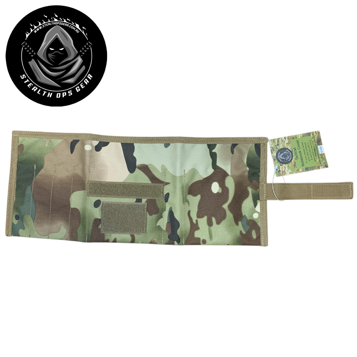 With the edition of our new Multicam 
 Notebook Cover, we had to make a bundle for you legends out there and to save buying everything individually which can be costly. www.moralepatches.com.au