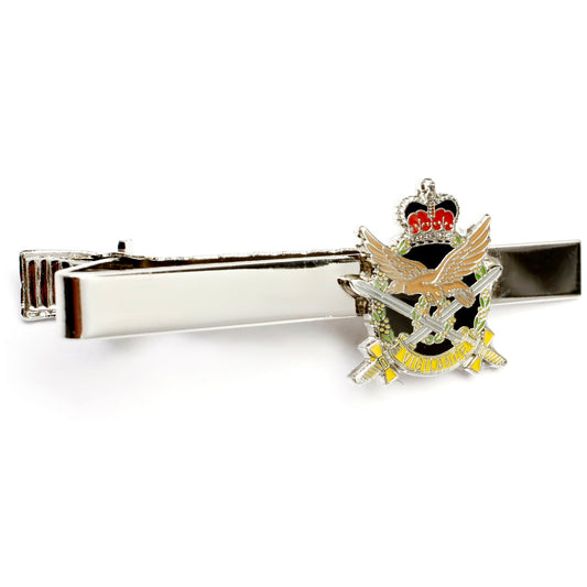 Add a touch of elegance to your look with the Australian Army Aviation Corps (AAAvn) 20mm enamel tie bar! Crafted with gold-plated material, this gorgeous tie bar is perfect for any work or formal occasion. www.moralepatches.com.au