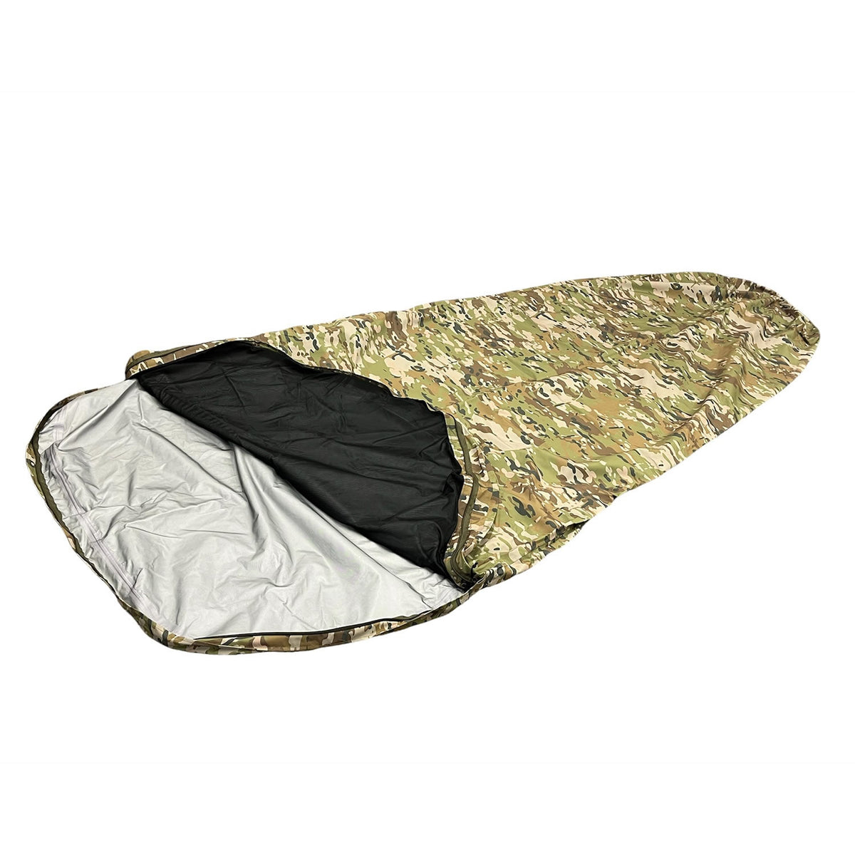 The TAS Bivvy Bag is the perfect companion for all your outdoor camping or military adventures. This lightweight emergency weather protection is designed to keep you comfortable and dry in any situation. www.moralepatches.com.au
