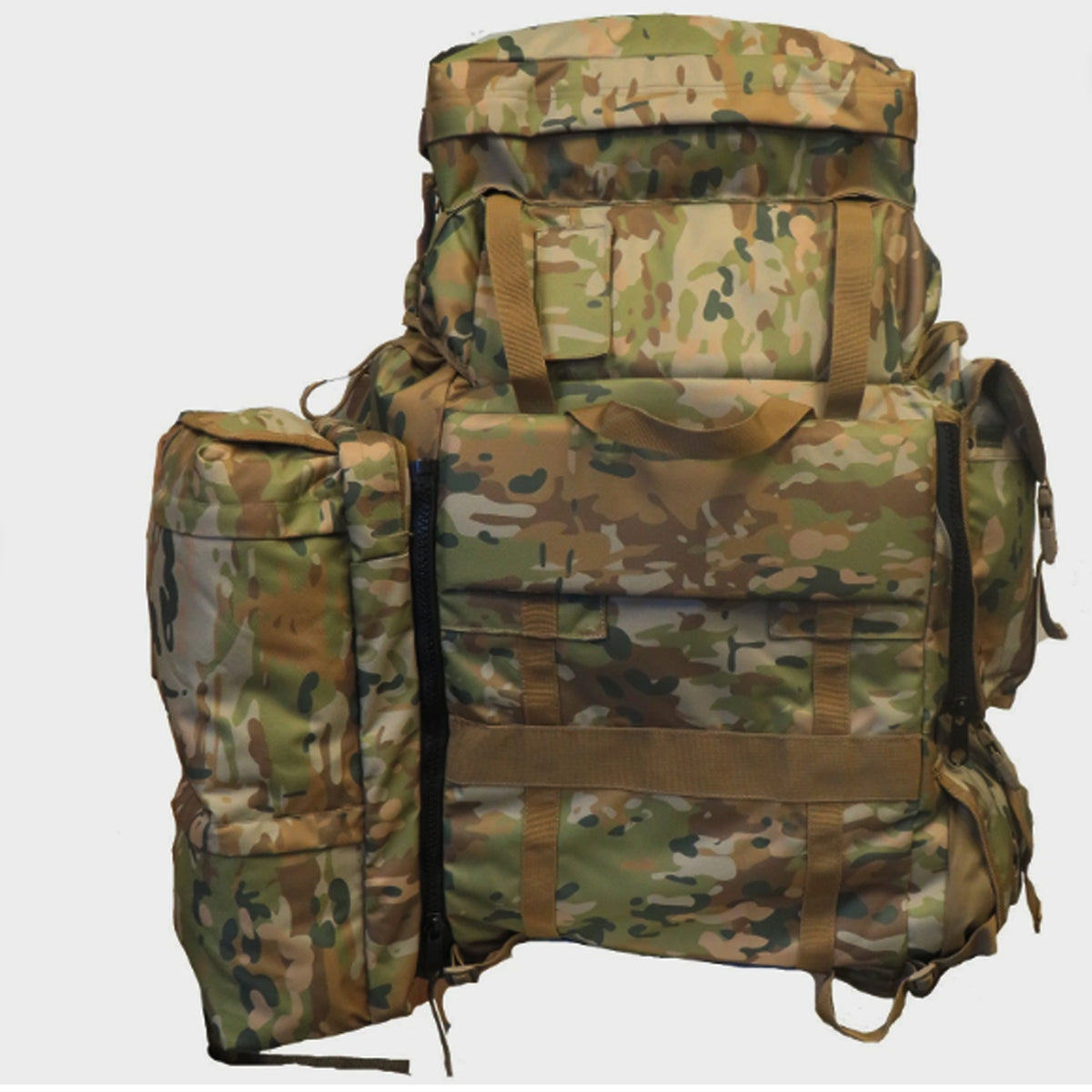 The AMCU Tactical Field Alice Pack XL delivers serious carrying capacity with thoughtful design details that matter in the field. Engineered from rugged 900D fabric with reinforced webbing and nylon buckles, this pack handles demanding conditions without compromise. www.moralepatches.com.au