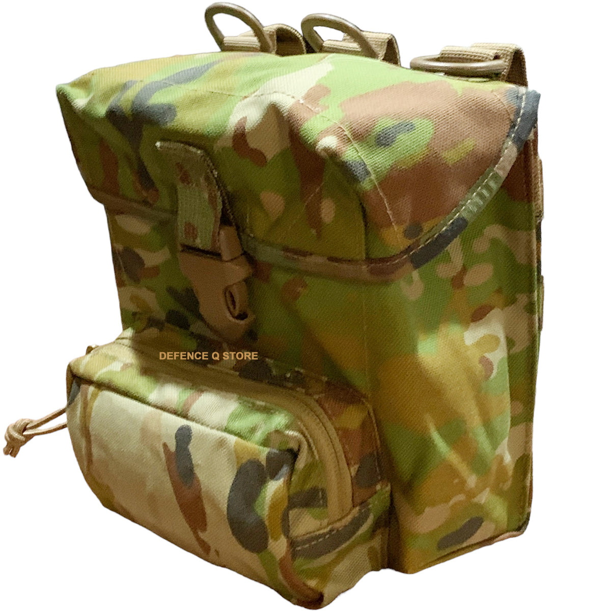 Experience the ultimate in convenience and durability with the AMCU MOLLE Minimi Pouch. Built to the same high standards as the standard issue Minimis, this pouch offers a lighter and stronger alternative that can easily be MOLLE mounted. www.moralepatches.com.au