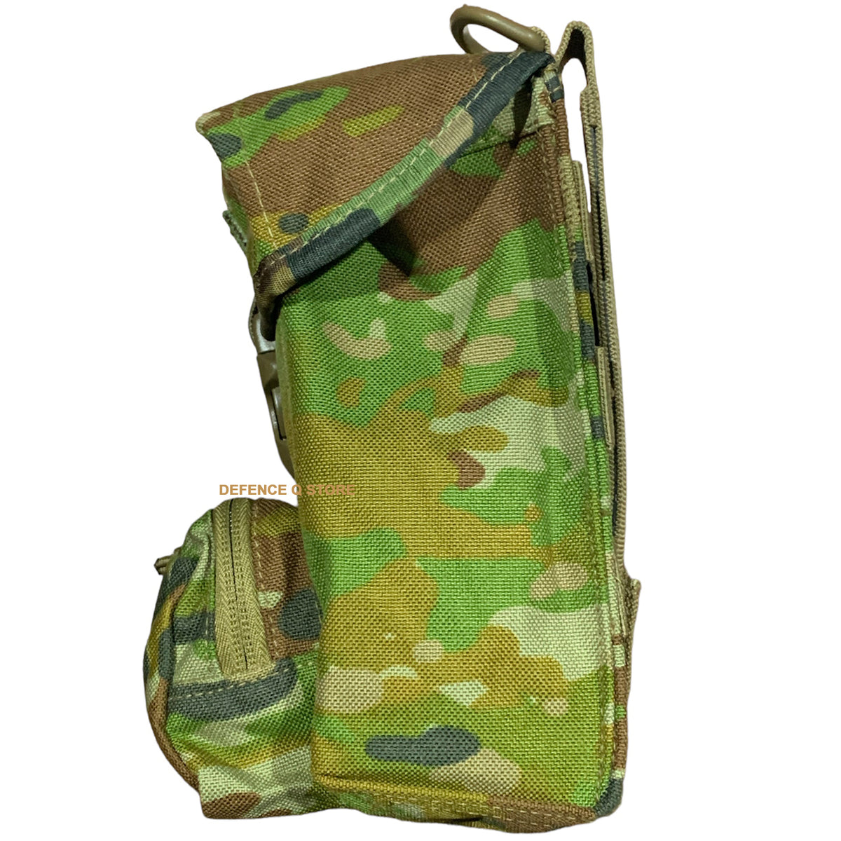 Experience the ultimate in convenience and durability with the AMCU MOLLE Minimi Pouch. Built to the same high standards as the standard issue Minimis, this pouch offers a lighter and stronger alternative that can easily be MOLLE mounted. www.moralepatches.com.au