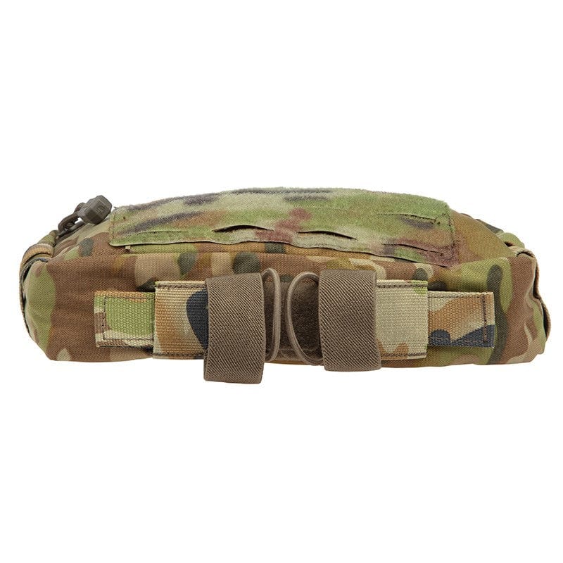 Internally AMCU Multi-Use Under Vest Pouch has a large Velcro loop panel for attaching mission essential modular pouches, Compass, Notebook, Multitool (sold separately). The main compartment is large enough to bulkier items that require quick access. www.moralepatches.com.au