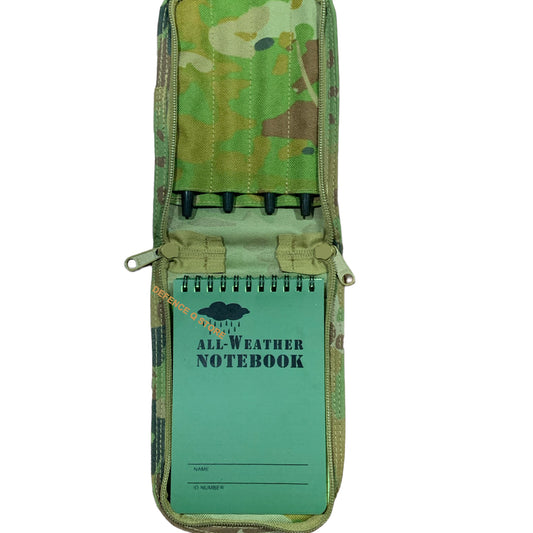 Experience the power of the AMCU Valhalla Notebook Large Package Bundle, including the Valhalla Notebook Cover (Large) and the Valhalla All Weather Notebook (Large). Elevate your productivity with this dynamic duo and stay organized no matter the weather. www.moralepatches.com.au