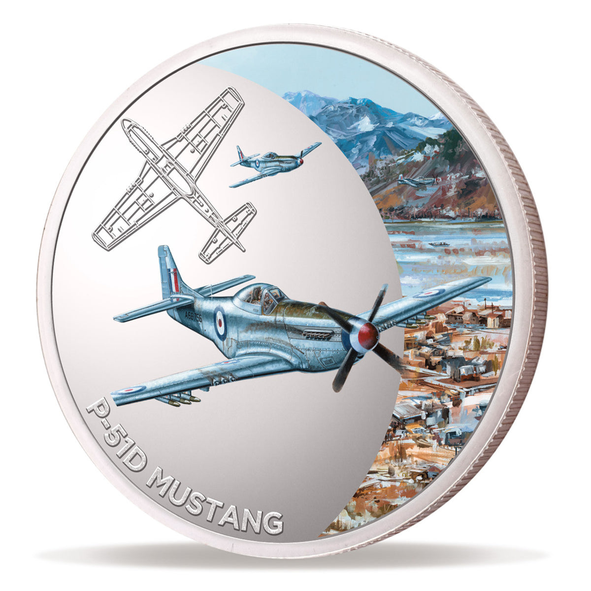 The sensational Air Force 100 Limited Edition Medallion - P-51D Mustang is a must-have for aviation enthusiasts and collectors. This exclusive limited edition medallion commemorates the Air Force Centenary and is a perfect way to own a piece of history. With only 500 releases worldwide, this medallion is a rare find. www.moralepatches.com.au