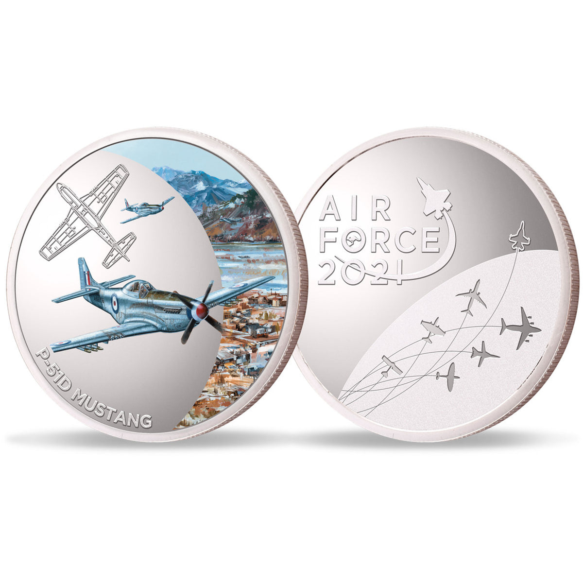 The sensational Air Force 100 Limited Edition Medallion - P-51D Mustang is a must-have for aviation enthusiasts and collectors. This exclusive limited edition medallion commemorates the Air Force Centenary and is a perfect way to own a piece of history. With only 500 releases worldwide, this medallion is a rare find. www.moralepatches.com.au
