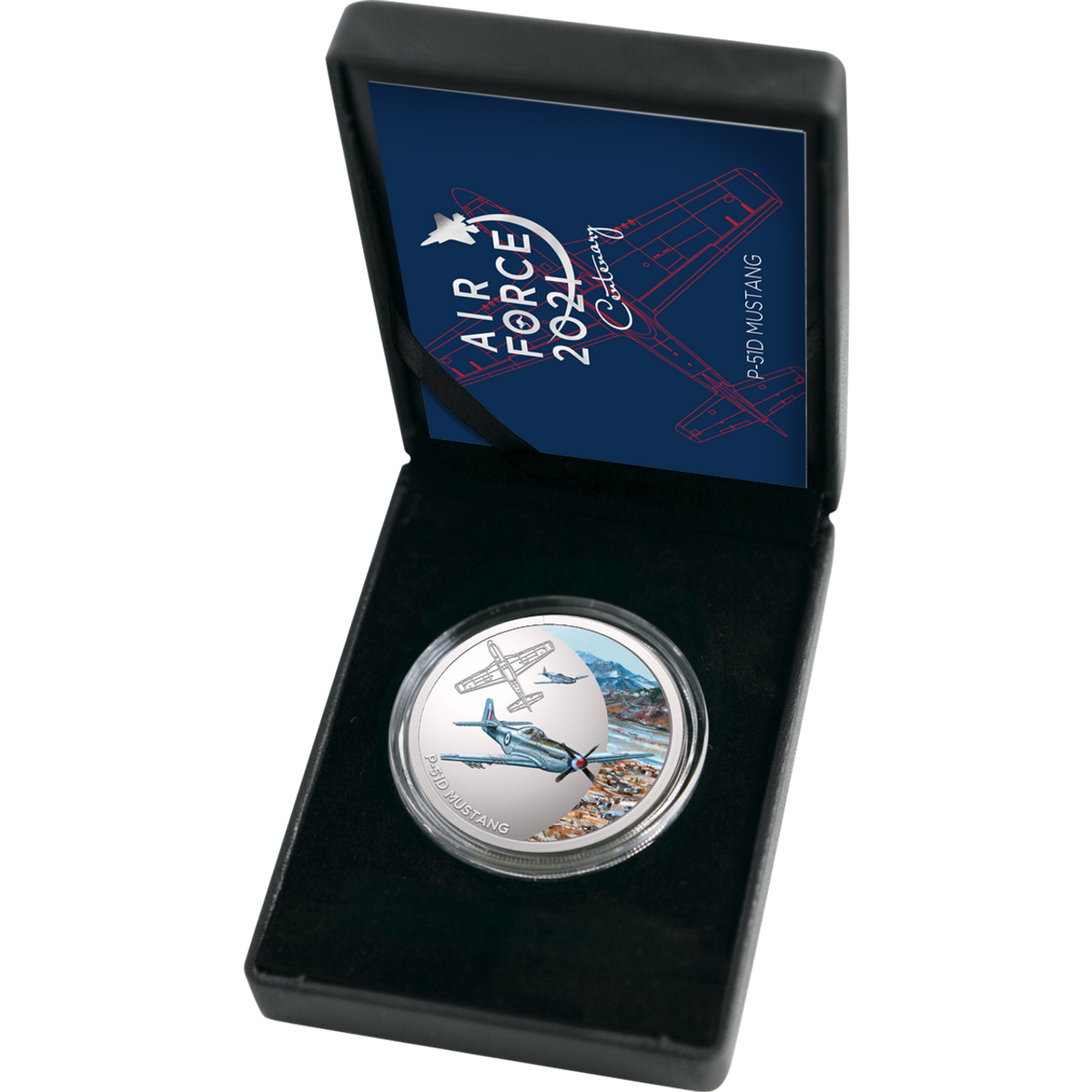 The sensational Air Force 100 Limited Edition Medallion - P-51D Mustang is a must-have for aviation enthusiasts and collectors. This exclusive limited edition medallion commemorates the Air Force Centenary and is a perfect way to own a piece of history. With only 500 releases worldwide, this medallion is a rare find. www.moralepatches.com.au