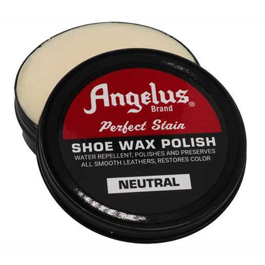 Experience the top-notch quality of Angelus Shoe Wax Neutral 75gram - the ultimate shoe polish for leather boots. Achieve a stunning shine and unmatched protection with our Neutral Shoe Wax Polish.  www.moralepatches.com.au